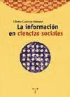 Papel La información en ciencias sociales
