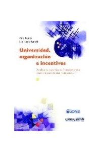 Papel Universidad, Organizacion E Incentivos