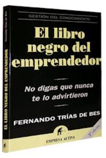 Papel EL LIBRO NEGRO DEL EMPRENDEDOR