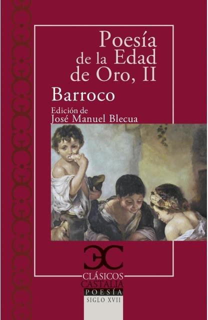 Papel POESÍA DE LA EDAD DE ORO, II. BARROCO