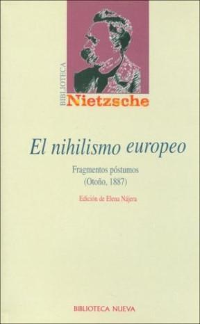 Papel EL NIHILISMO EUROPEO