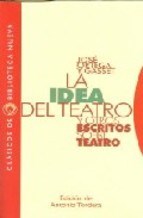 Papel LA IDEA DEL TEATRO Y OTROS ESCRITOS SOBRE TEATRO