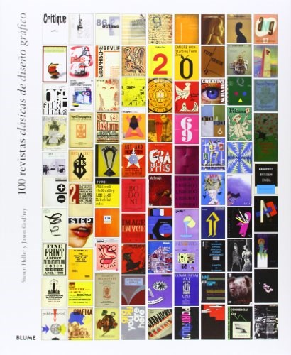 Papel 100 REVISTAS CLASICAS DE DISEÑO GRAFICO (CARTONE)