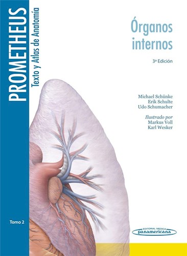Papel PROMETHEUS TEXTO Y ATLAS DE ANATOMIA TOMO 2 ORGANOS INTERNOS (3 EDICION) (CARTONE)