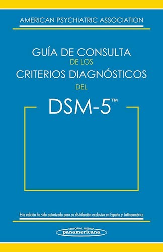 Papel DSM-5 Guía de Consulta de los Criterios Diagnósticos del DSM-5