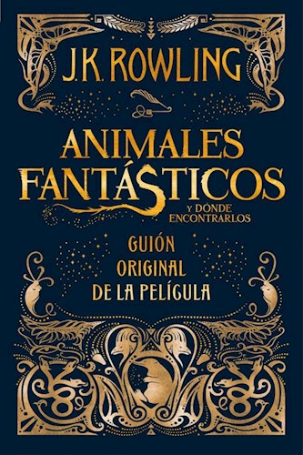 Papel Animales Fantasticos Y Donde Encontrarlos - Guion Original De La Pelicula