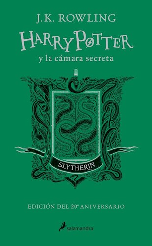 Papel HARRY POTTER Y LA CAMARA SECRETA (SLYTHERIN) (HARRY POTTER 2) (EDICION 20 ANIVERSARIO) (CARTONE)