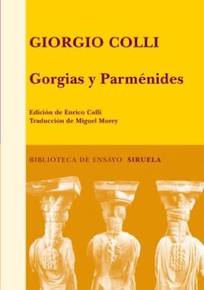 Papel GORGIAS Y PARMENIDES