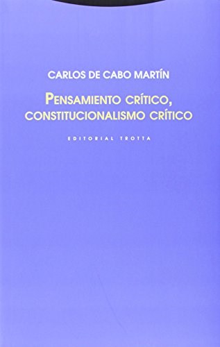 Papel PENSAMIENTO CRITICO, CONSTITUCIONALISMO CRITICO