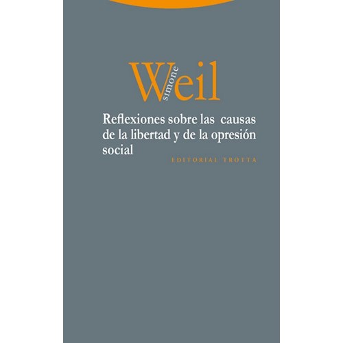 Papel REFLEXIONES SOBRE LAS CAUSAS DE LA LIBERTAD Y DE LA OPRESION SOCIAL