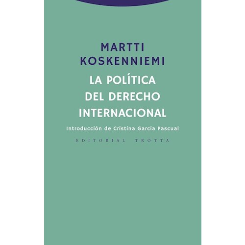 Papel LA POLÍTICA DEL DERECHO INTERNACIONAL