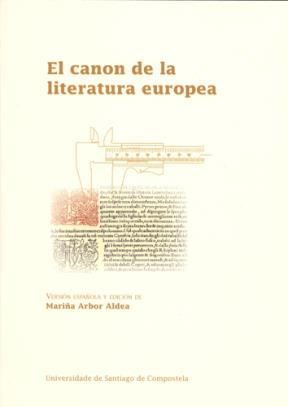Papel El Canon De La Literatura Europea