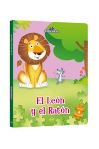 Papel Libro Rompecabezas - El León Y El Ratón