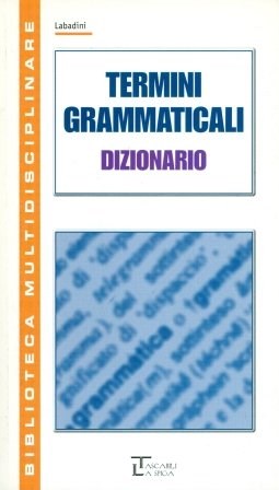 Papel Termini Grammaticali - Dizionario