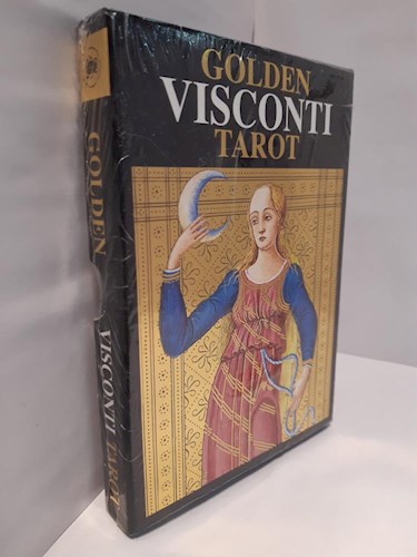 Papel GOLDEN VISCONTI TAROT (22 CARTAS + LIBRO) (MILTILINGUE) (ESTUCHE)