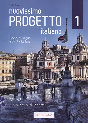Papel NUOVISSIMO PROGETTO ITALIANO 1 LIBRO DELLO STUDENTE (A1/A2) (VERSIONE INTERATTIVA / DVD)