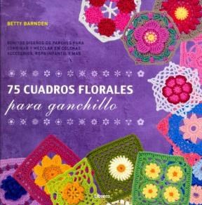 Papel 75 CUADROS FLORALES PARA GANCHILLO