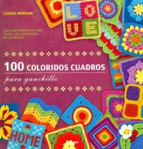 Papel 100 Coloridos Cuadros Para Ganchillo