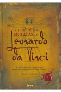 Papel El Libro De Los Enigmas De Leonardo Da Vinci