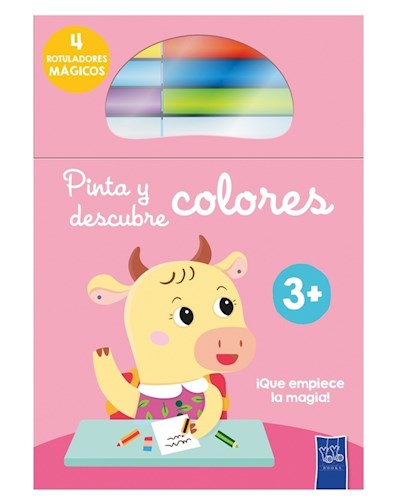 Libro Pinta Y Descubre Colores : Vaca