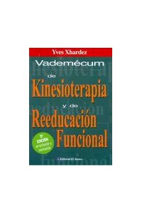 Papel Vademecum De Kinesioterapia Y Reeducación Funcional