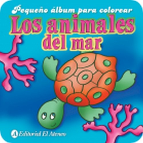 Papel Animales Del Mar, Los Pequeño Album Para Colorear