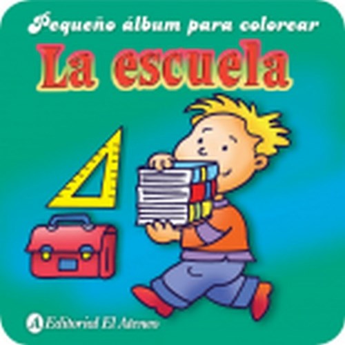 Papel Escuela, La Pequeño Album Para Colorear