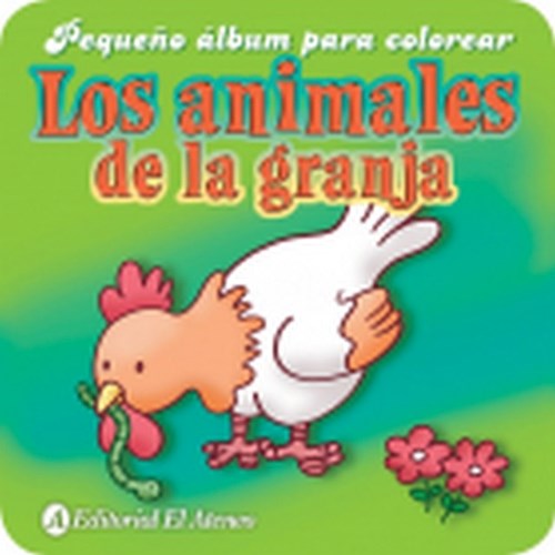 Papel Animales De La Granja, Los Pequeño Album Para Colorear