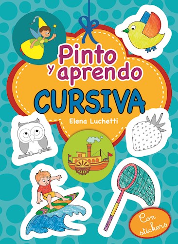 Papel PINTO Y APRENDO CURSIVA