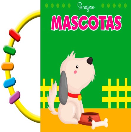 Papel MASCOTAS (COLECCION SONAJERO) (LIBRO BAÑO)