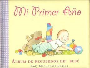 Papel Mi Primer Año Album De Recuerdos Del Bebe