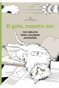 Papel Arterapia - El Gato, Maestro Zen