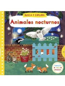 Papel ANIMALES NOCTURNOS (COLECCION BUSCA Y EXPLORA) (CARTONE)