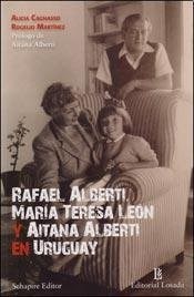 Papel RAFAEL ALBERTI, MARIA TERESA LEON Y AITANA ALBERTI EN URUGUAY