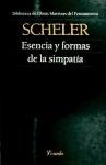 Papel ESENCIA Y FORMAS DE LA SIMPATIA (OBRAS MAESTRAS DEL PENSAMIENTO 55)