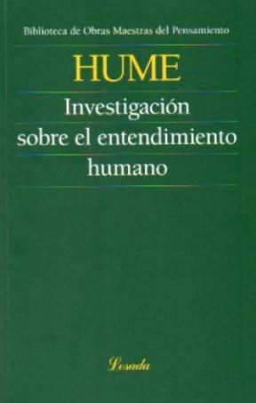 Papel INVESTIGACION SOBRE EL ENTENDIMIENTO HUMANO