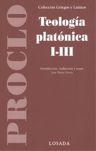 Papel TEOLOGIA PLATONICA I - III