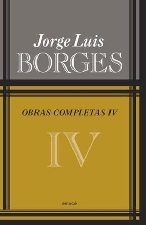 Papel Obras Completas Iv Borges Pk