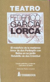 Papel TEATRO 1 (GARCIA LORCA)  [MALEFICIO DE LA MARIPOSA-AMOR