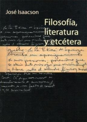 Papel Filosofia Literatura Y Etcetera