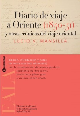 Papel DIARIO DE VIAJE A ORIENTE 1850-1851