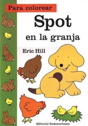 Papel SPOT EN LA GRANJA (PARA COLOREAR)