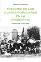 Papel HISTORIA DE LAS CLASES POPULARES EN LA ARGENTINA