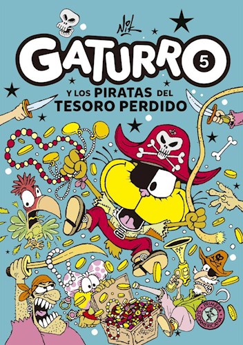 Papel Gaturro  5 Y Los Piratas Del Tesoro Perdido