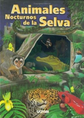 Papel ANIMALES NOCTURNOS DE LA SELVA (VENTANAS TRANSPARENTES)