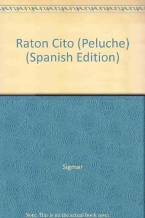 Papel RATON CITO (COLECCION PELUCHE) (C/TITERE DE DEDO) (CARTONE)