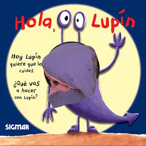 Papel HOLA LUPIN (COLECCION ARLEQUIN) (C/TITERE) (CARTONE)