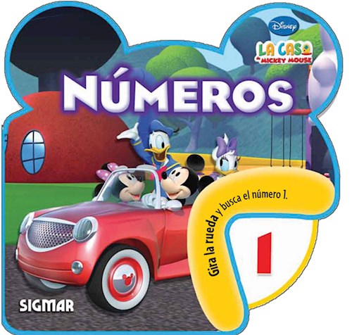 Papel NUMEROS (CASA DE MICKEY MOUSE) (COLECCION RUEDITAS)