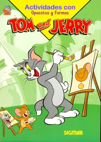 Papel ACTIVIDADES CON OPUESTOS Y FORMAS (TOM AND JERRY)