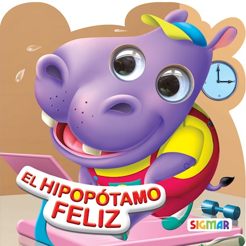 Papel UN HIPOPOTAMO FELIZ (COLECCION ASOMBRADOS) (ILUSTRADO) (CARTONE)